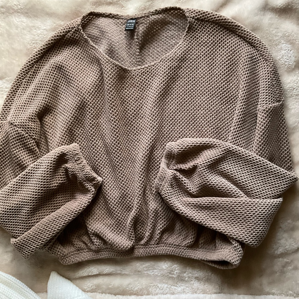 SHEIN cropped sweater
